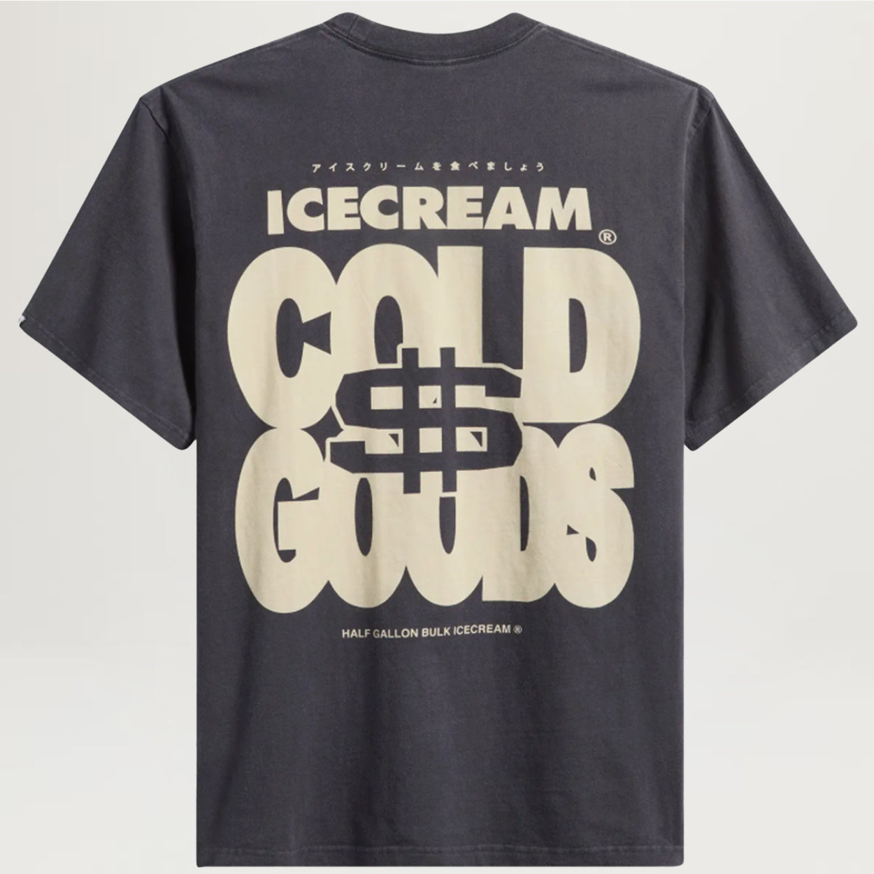 Icecream Seal Knit Tee (Charcoal Art)
