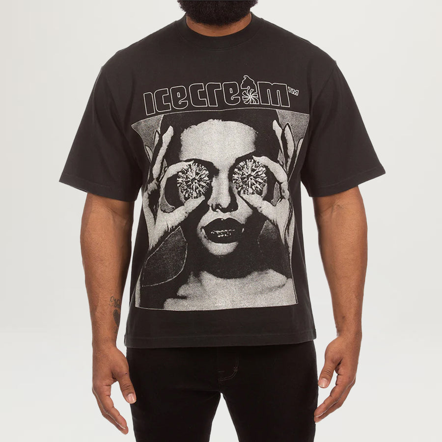 Icecream These Eyes Knit Tee (Jet Set)