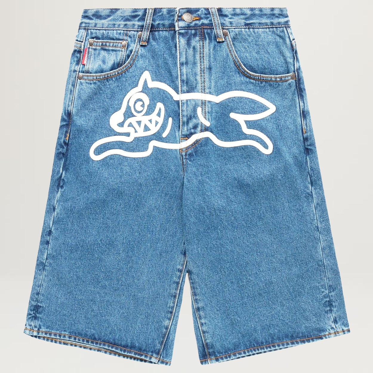 Icecream Big Boi Jean Shorts "Vanilla Fit" (Light Caramel)