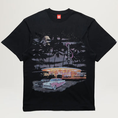 Icecream Diamond Knit Tee (Stretch Limo)