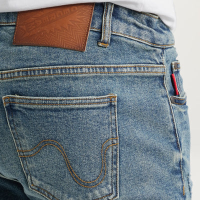 Icecream Mechanic Jeans (Blue Cherry)
