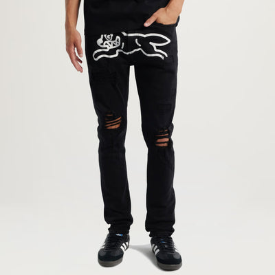 Icecream Returner Jeans (Black Chocolate Chip)