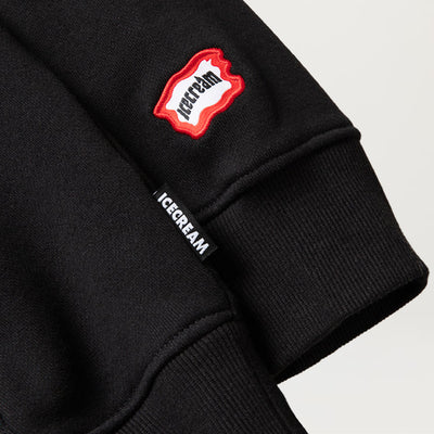 Icecream Zippy Hoodie (Black)