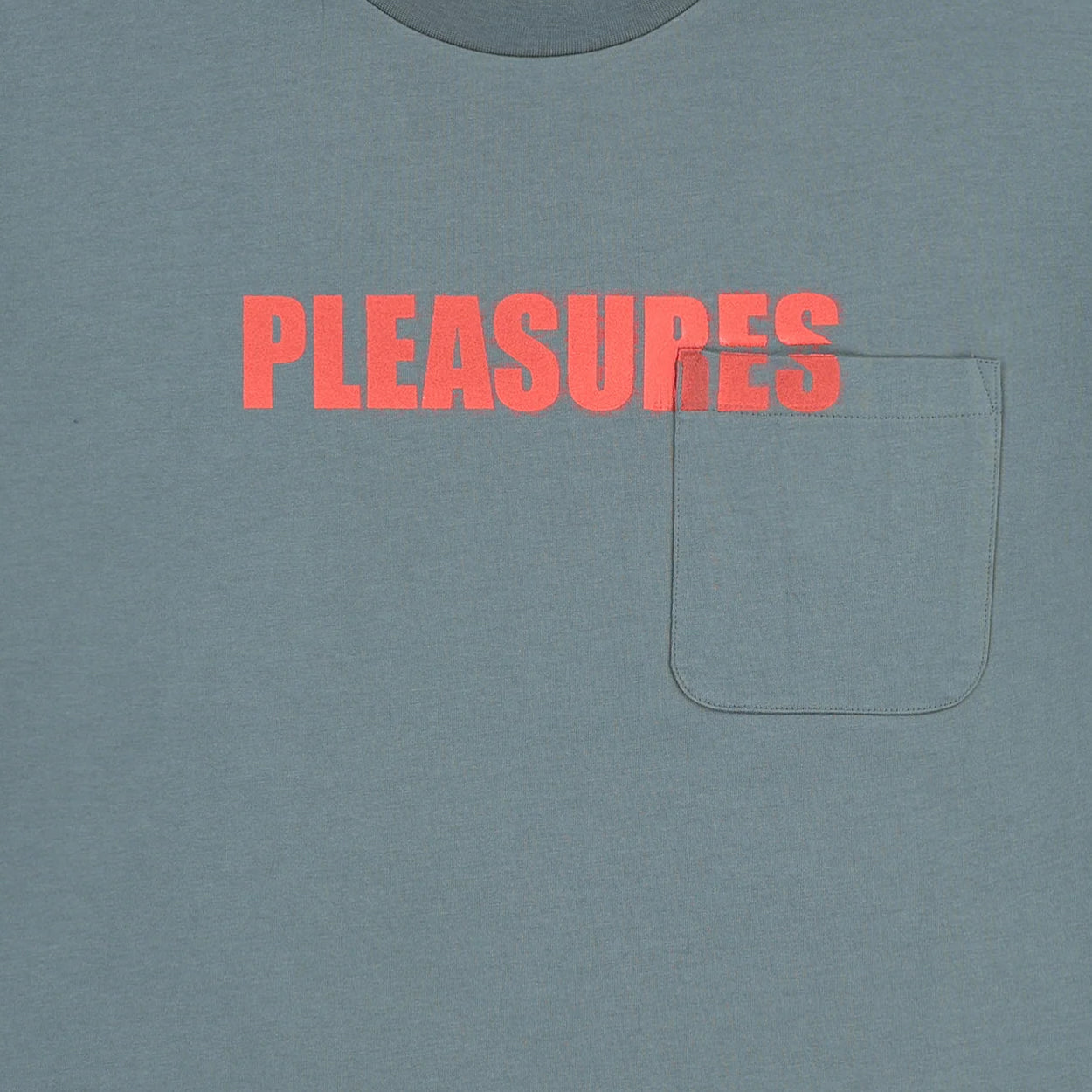 Pleasures Impact Pocket Heavyweight Tee (Olive)