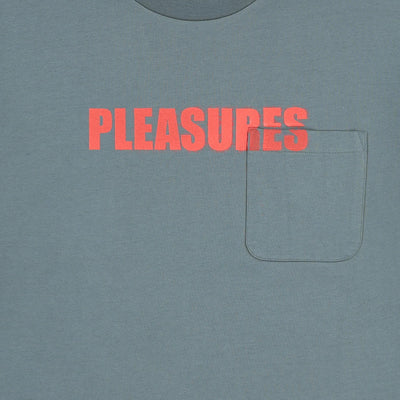 Pleasures Impact Pocket Heavyweight Tee (Olive)