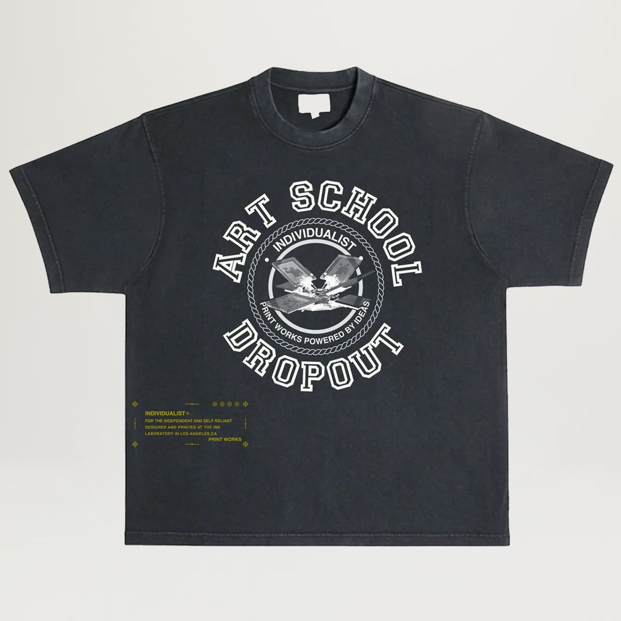 Individualist College Dropout Tee (Vintage Black)