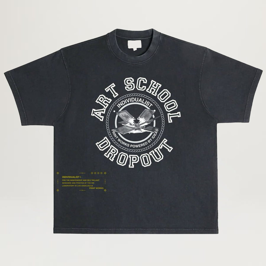 Individualist College Dropout Tee (Vintage Black)