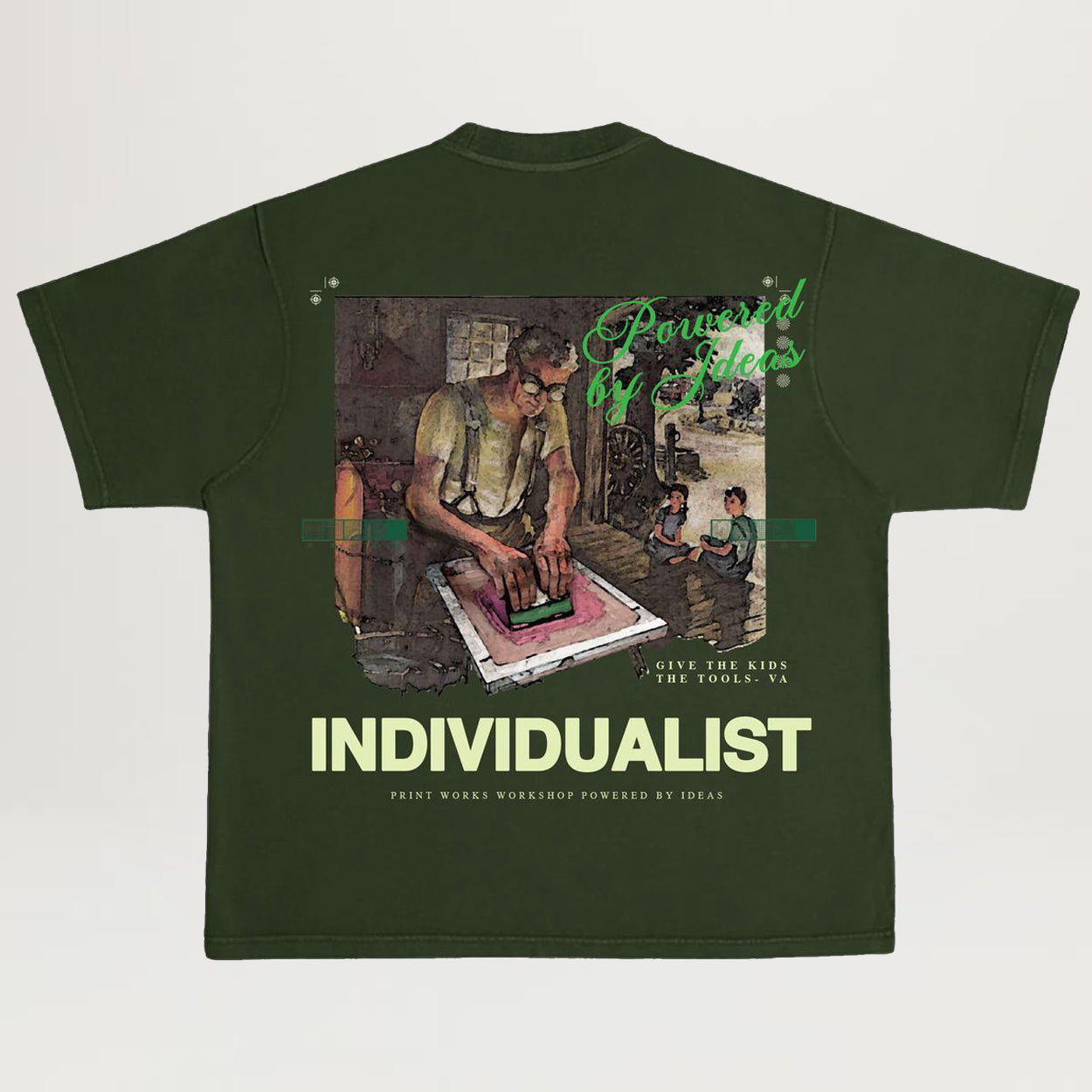 Individualist Tools Tee (Pine Green)