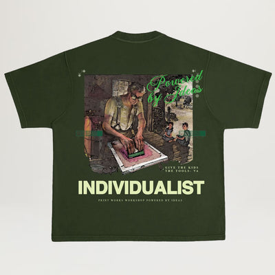 Individualist Tools Tee (Pine Green)