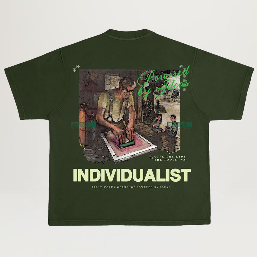 Individualist Tools Tee (Pine Green)