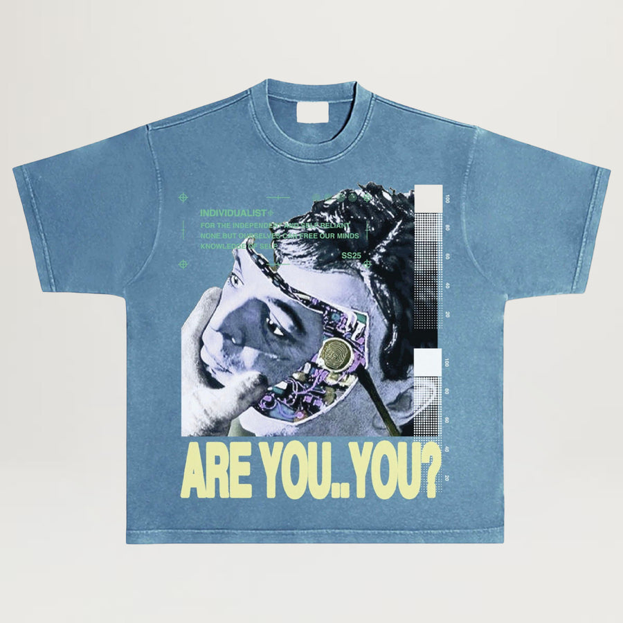 Individualist Tee Are You You Tee (Aqua)