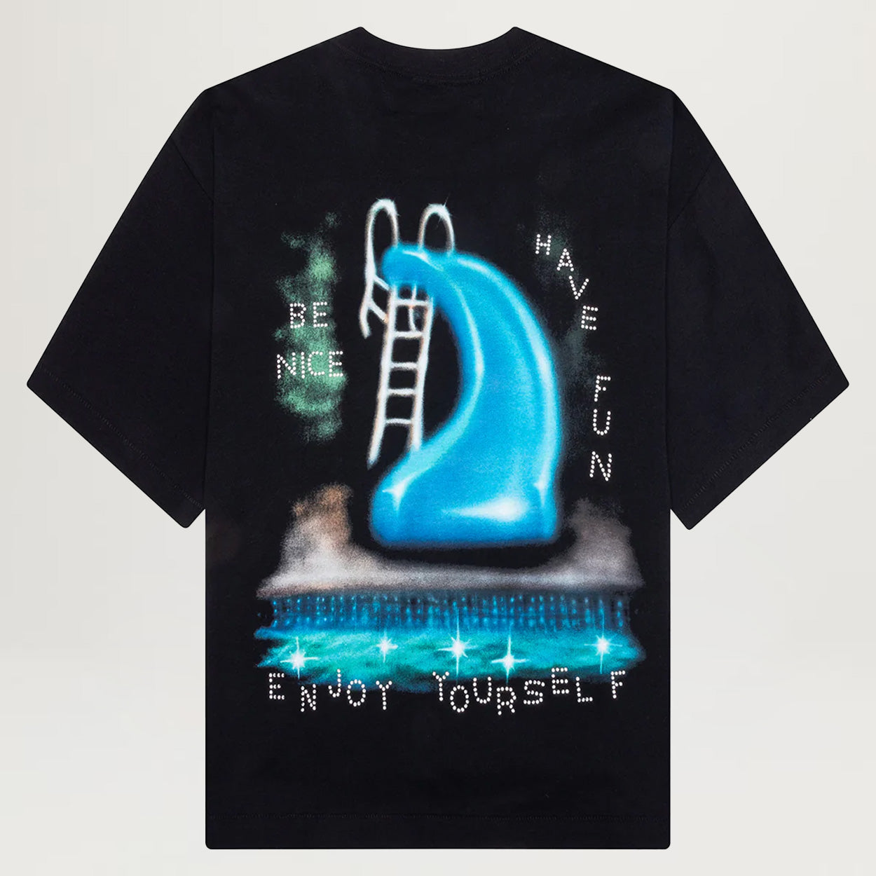 Jungles Have Fun Be Nice Tee (Black)