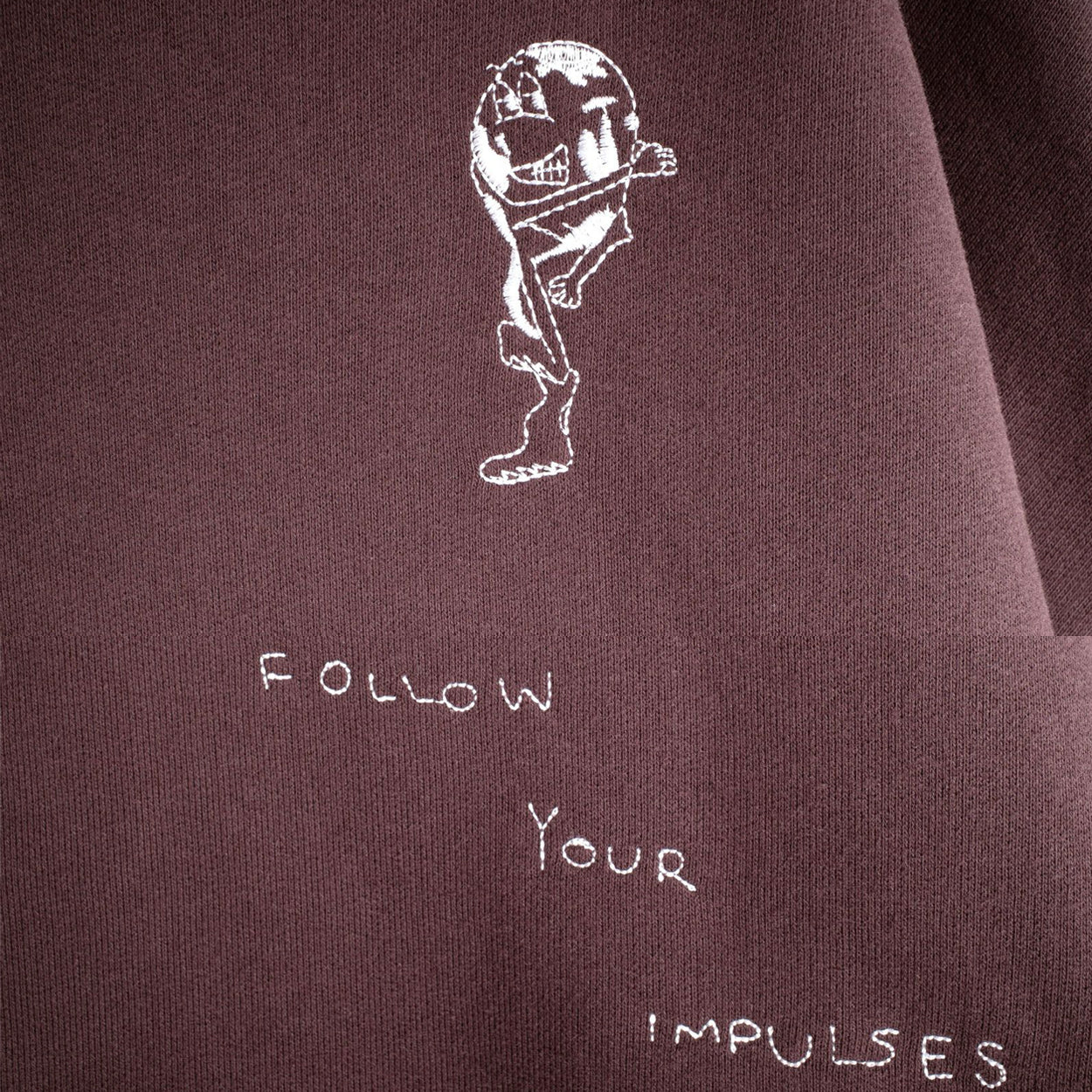 Jungles Impluses Zip Hoodie (Brown)