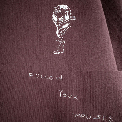 Jungles Impluses Zip Hoodie (Brown)