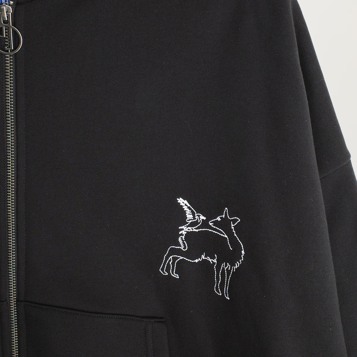 Jungles Life Is Magic Zip Hoodie (Black)