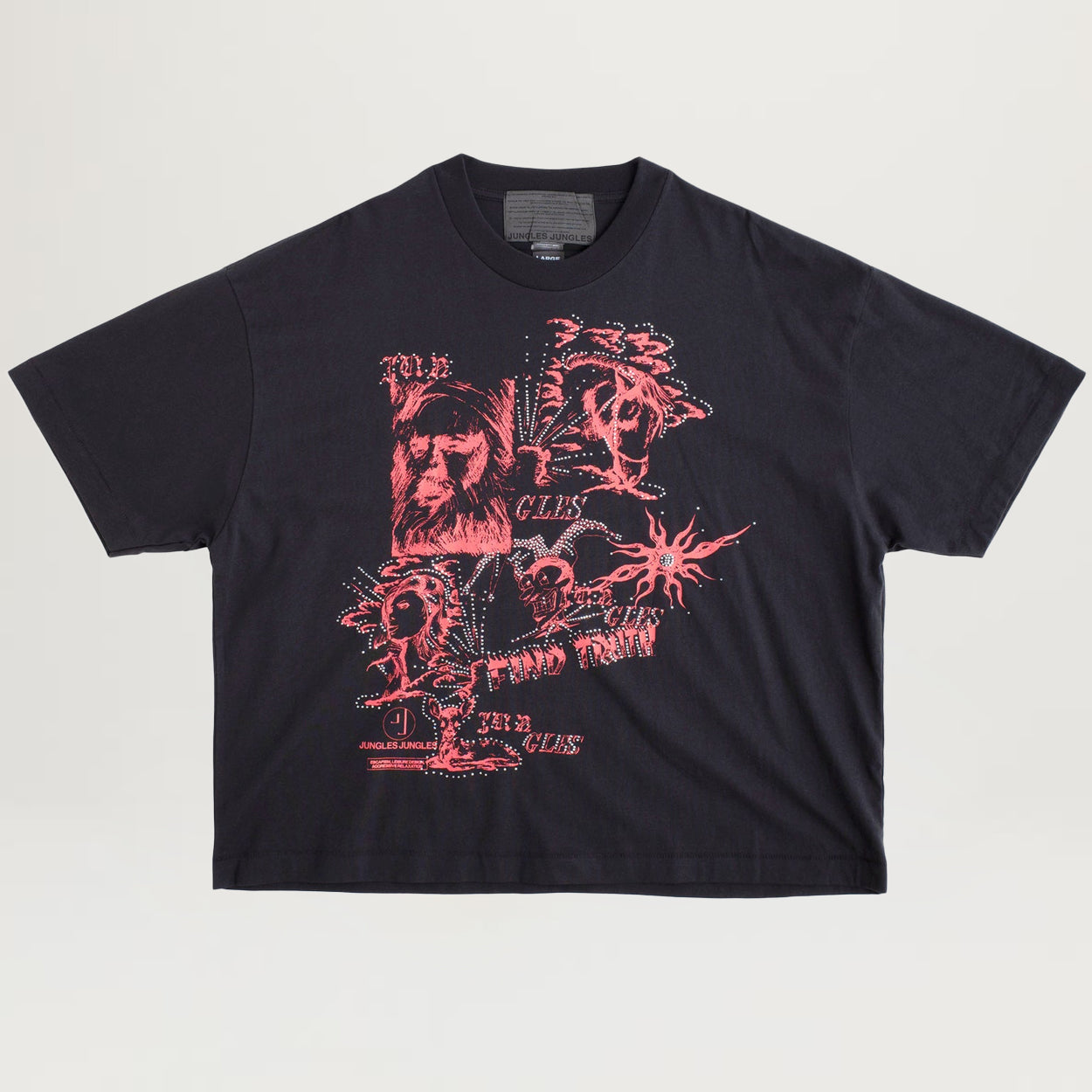 Jungles Find Truth Tee (Black)