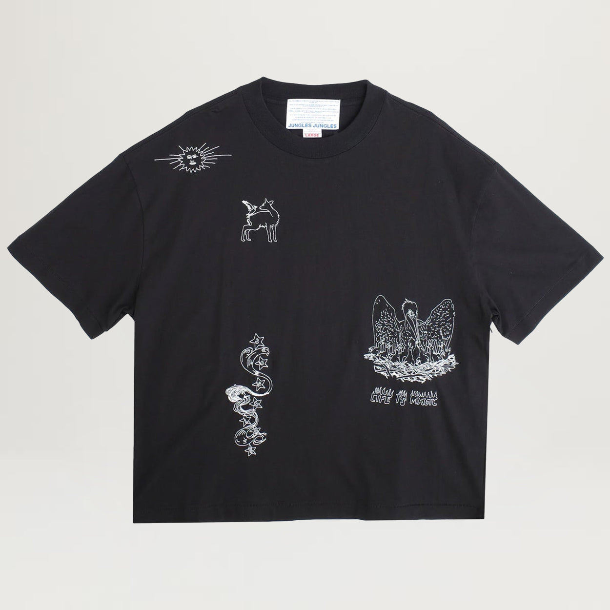 Jungles Life Is Magic Tee (Black)