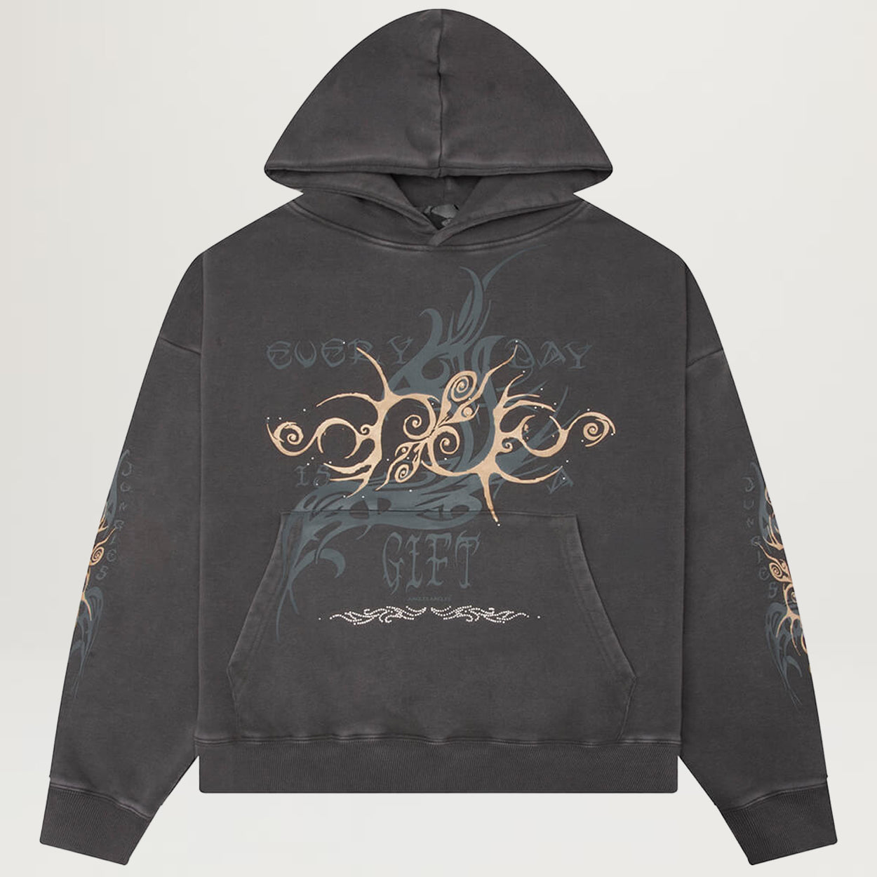 Jungles Tribal Gift Hoodie (Vintage Grey)