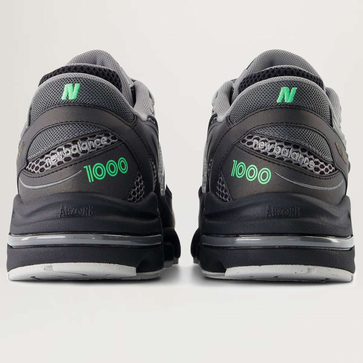 New Balance M1000 (Dark Silver/Lime Leaf)