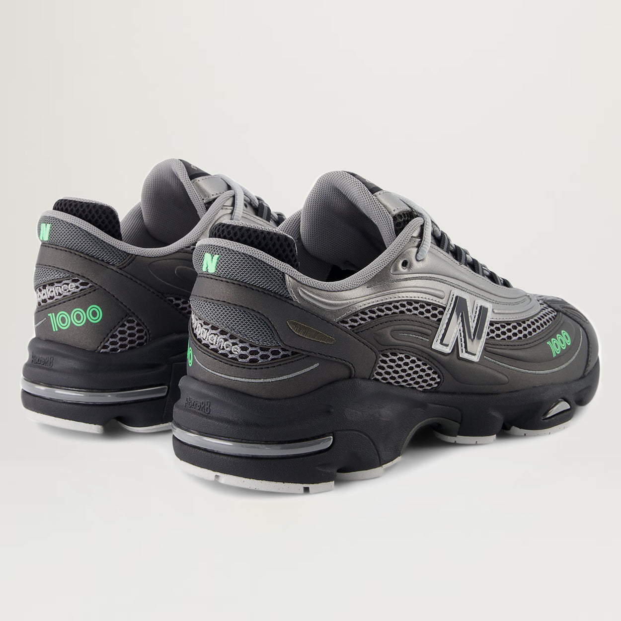 New Balance M1000 (Dark Silver/Lime Leaf)