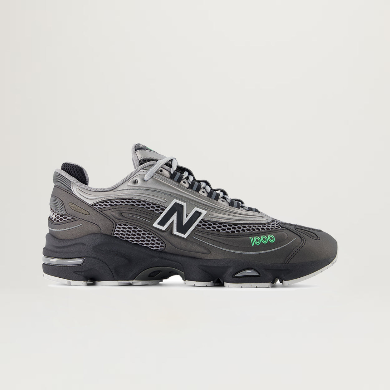 New Balance M1000 (Dark Silver/Lime Leaf)