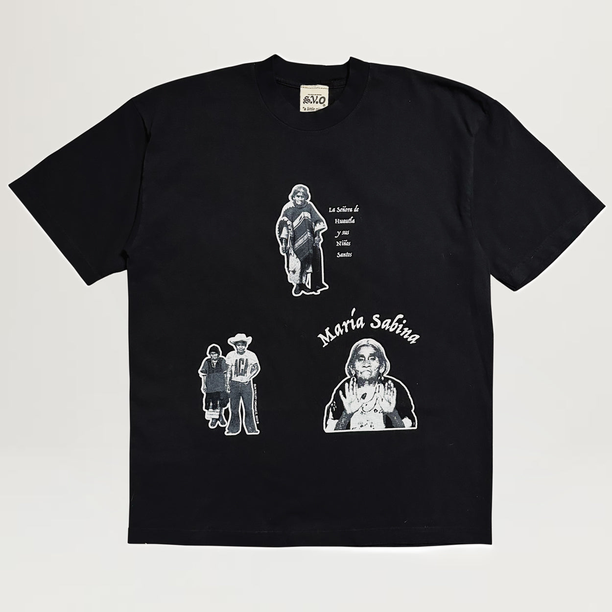 S.V.O. María Sabina Tee (Black)