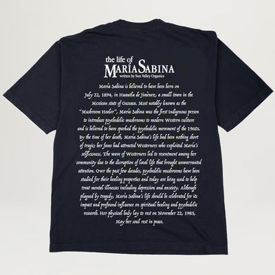 S.V.O. María Sabina Tee (Black)