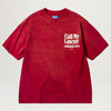 Market Call My Lawyer 3D Tee (Candy Red)