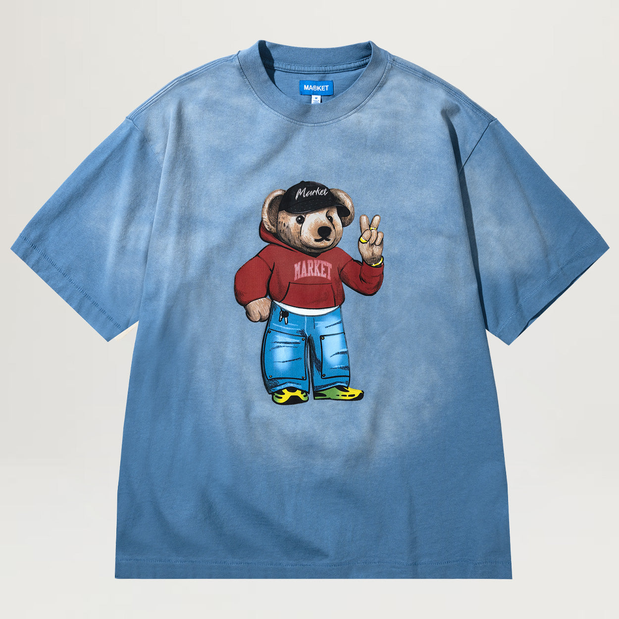 Market Fit Check Bear (Sky Blue)