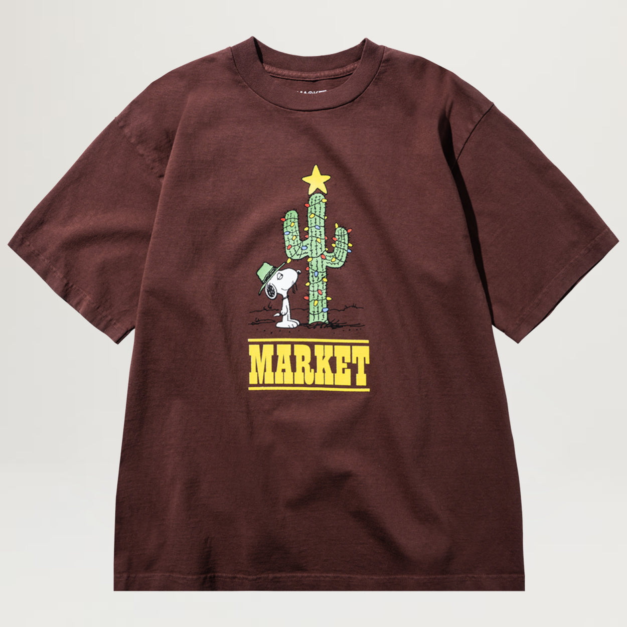 Market X Peanuts Desert Star Tee (Washed Brown)