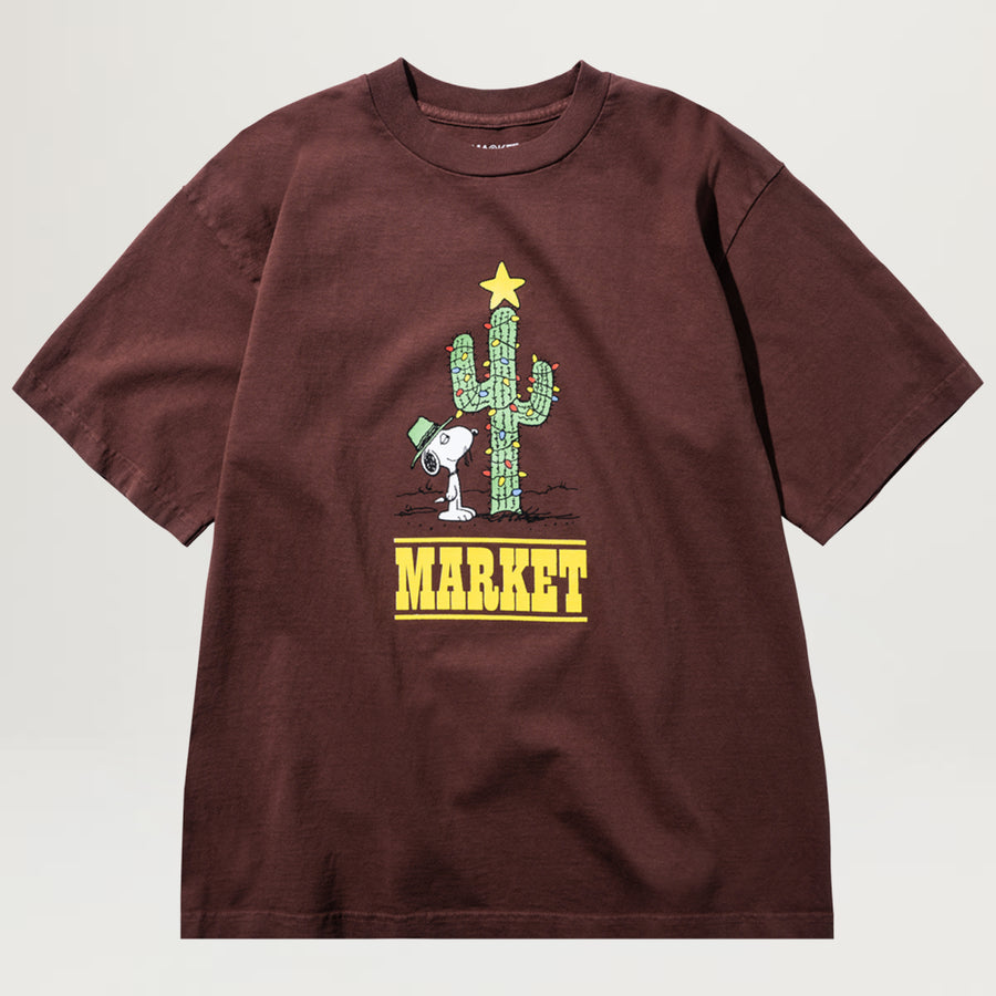 Market X Peanuts Desert Star Tee (Washed Brown)