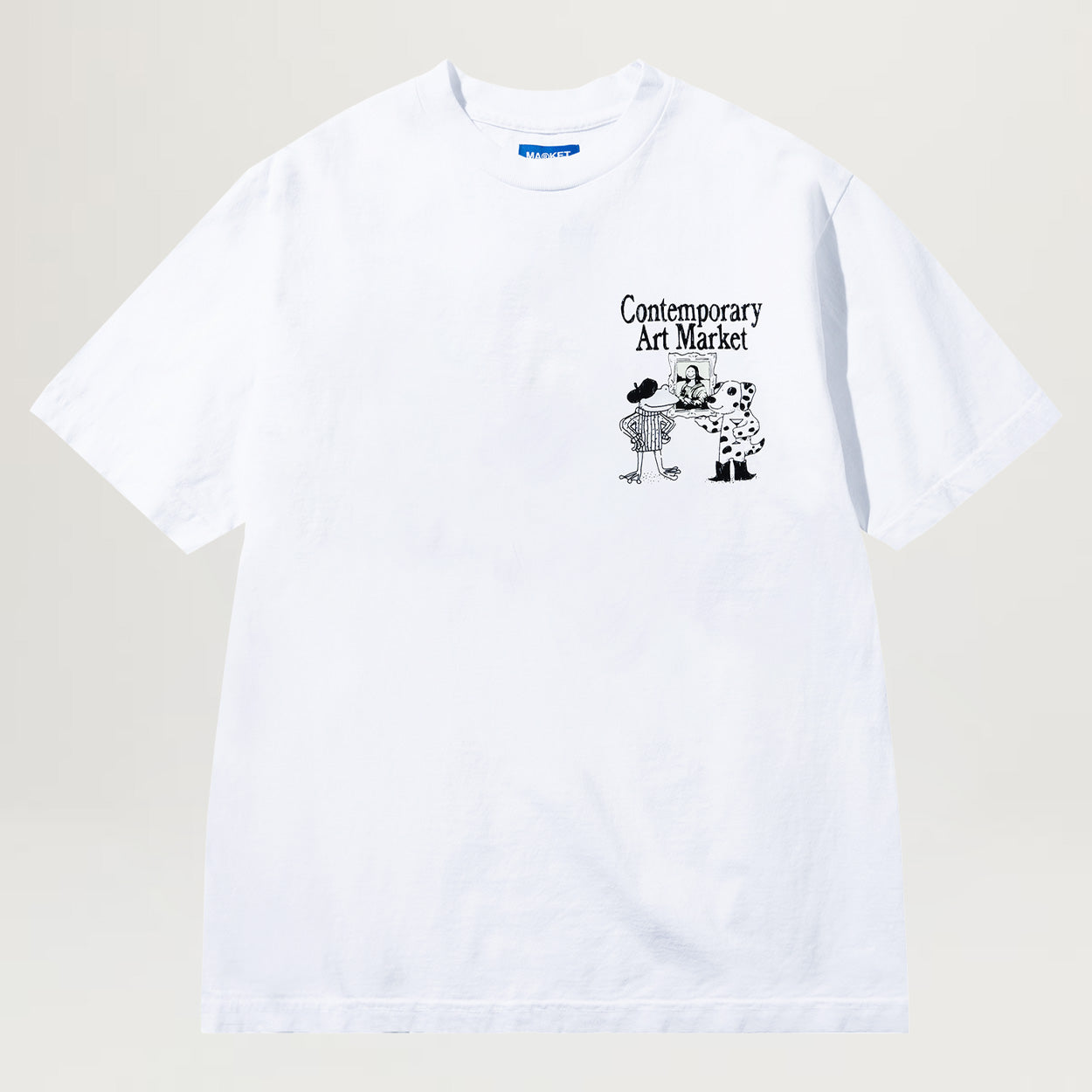 Market Smiley Museum UV Tee (White)
