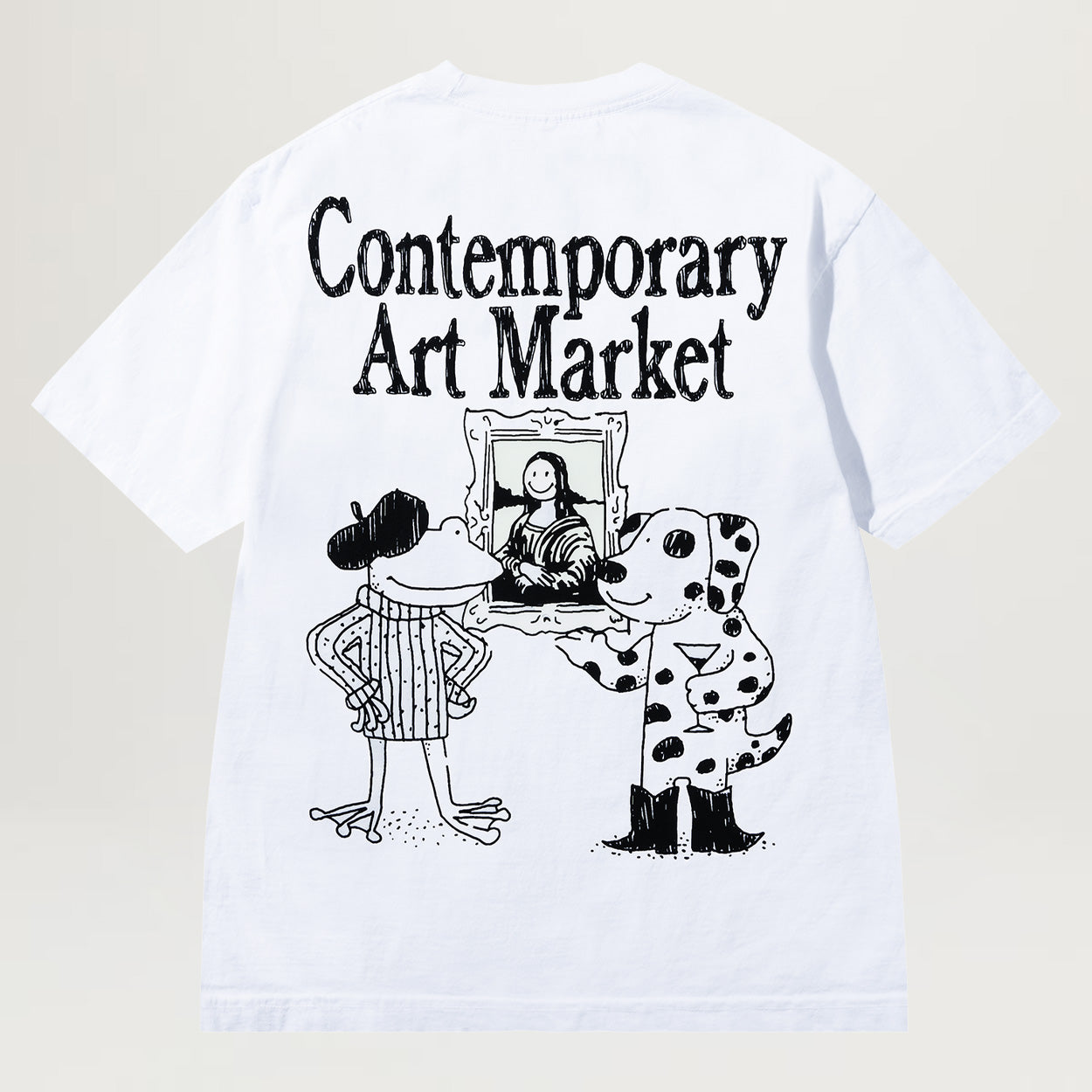 Market Smiley Museum UV Tee (White)