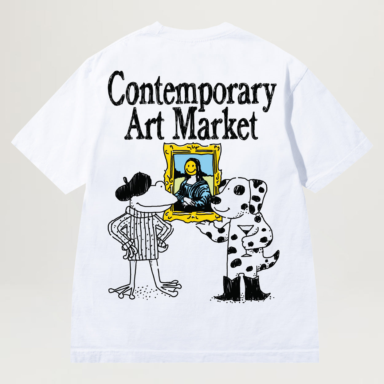 Market Smiley Museum UV Tee (White)
