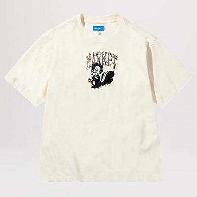 Market Smiley Quiet Cabin Tee (Butter Cream)