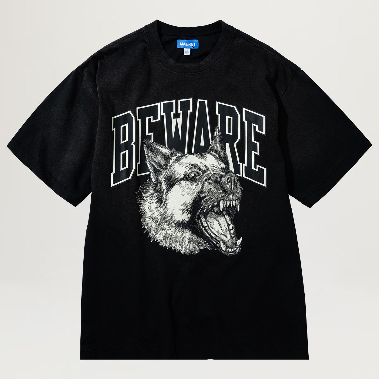 Market Tonal Beware Shirt (Black)