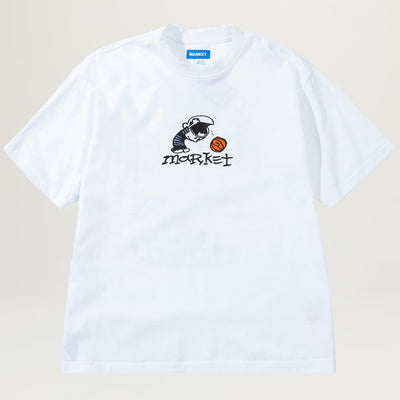 Market Business As Usual Tee (White)