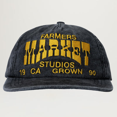 Market Farmers Market 5-Panel Hat (Washed/Black)