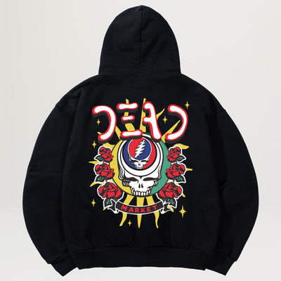 Market Grateful Dead Solar Flare Hoodie (Black)