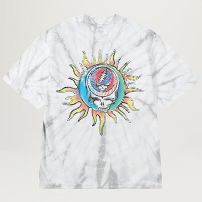 Market Grateful Dead  Wake Up The Dead Tee (Light Grey Tye Die)