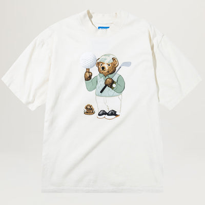 Market Par 5 Bear Tee (Ecru)