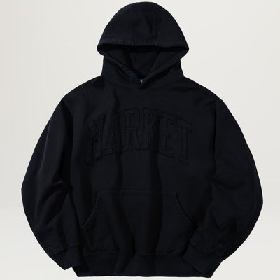 Market Washed Arc Hoodie (Washed Black)