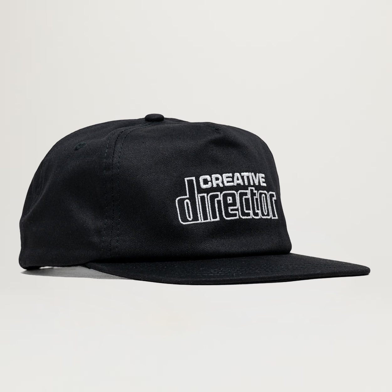 Market Creative Director 5 Panel Hat (Black)