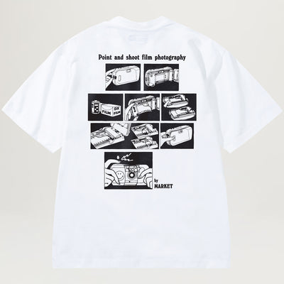 Market Smiley Photoshoot Tee (White)