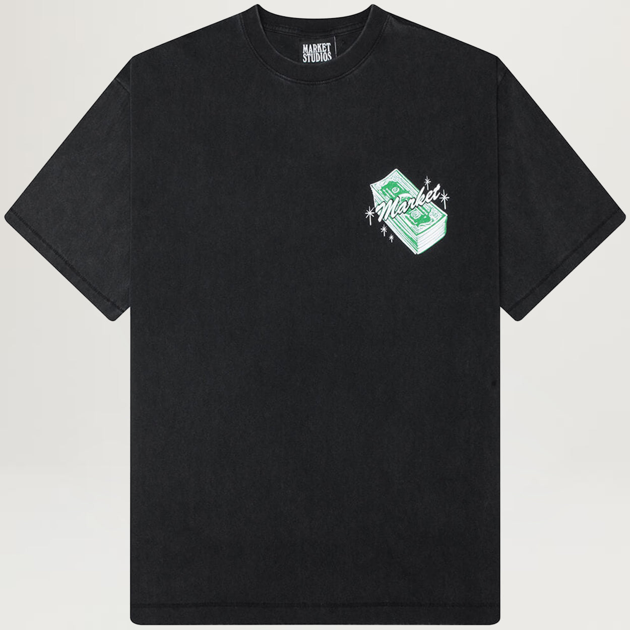 Market Call My Plug Tee (Washed Black)