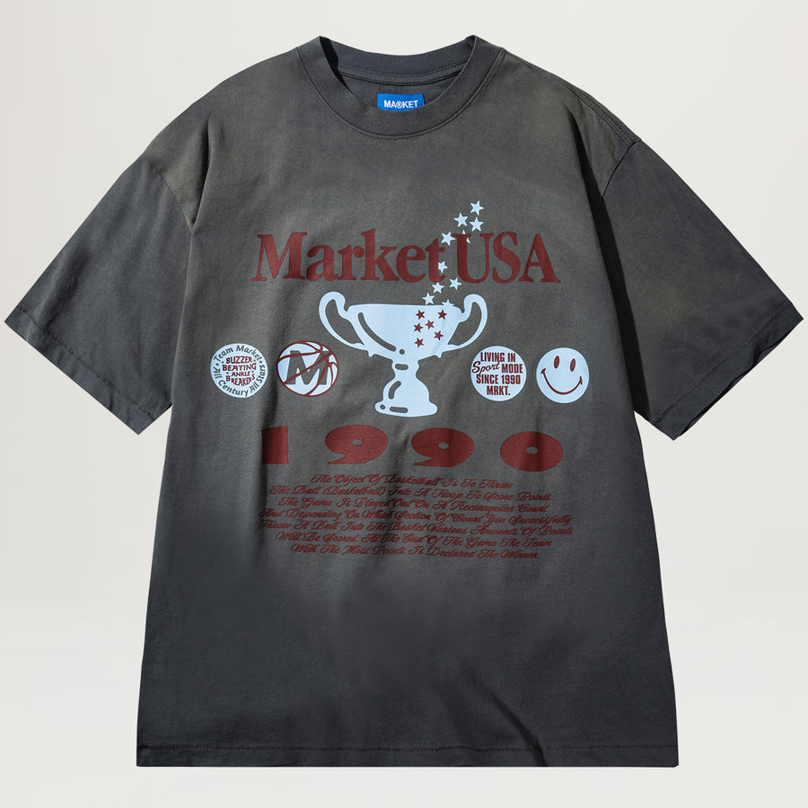 Market Smiley 1990 Tee (Cement)
