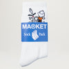 Market X Peanuts Snoopy Charlie Dance Socks (Ecru)