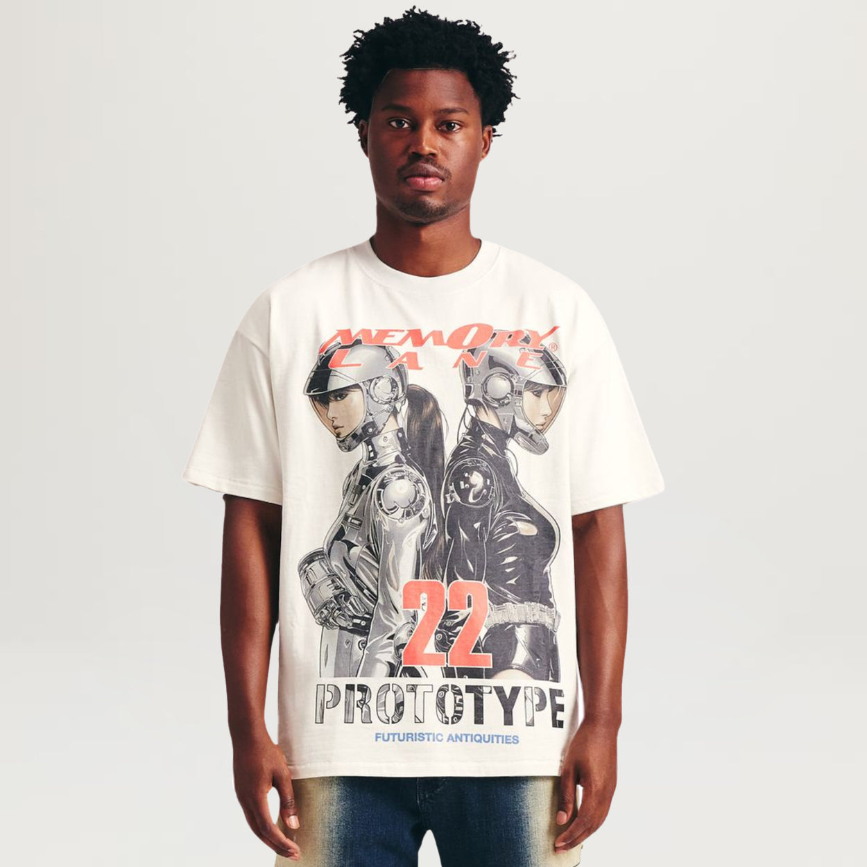 Memory Lane Proto Twins Tee (Off White)