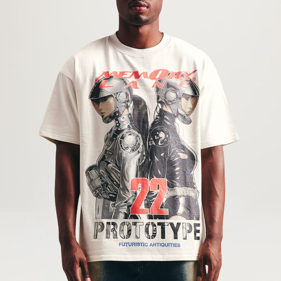 Memory Lane Proto Twins Tee (Off White)