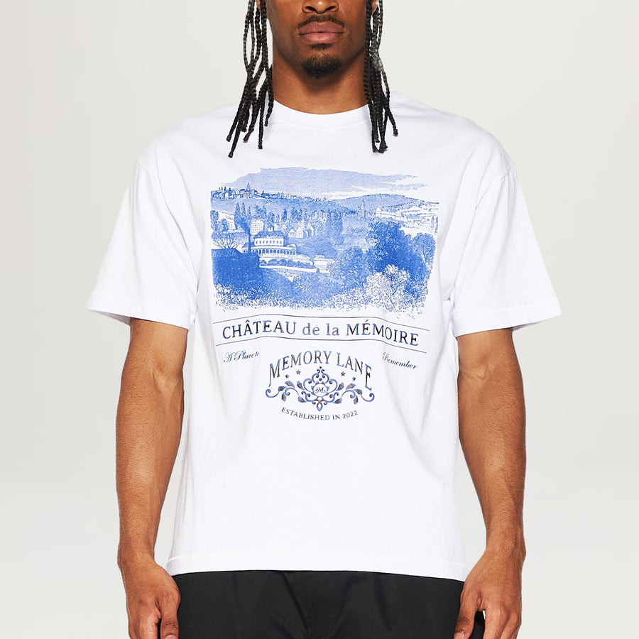 Memory Lane Chateau Tee (White)